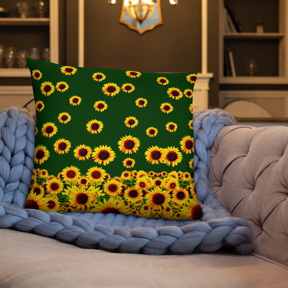 Sunflower Luxury Pillow