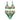 Emerald tiles Recycled high-waisted bikini