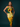 EL Cobre Yas Dress — editorial campaign