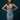 Blue Tiles Yas Dress — editorial campaign