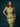Green Tiles Yas Dress — editorial campaign