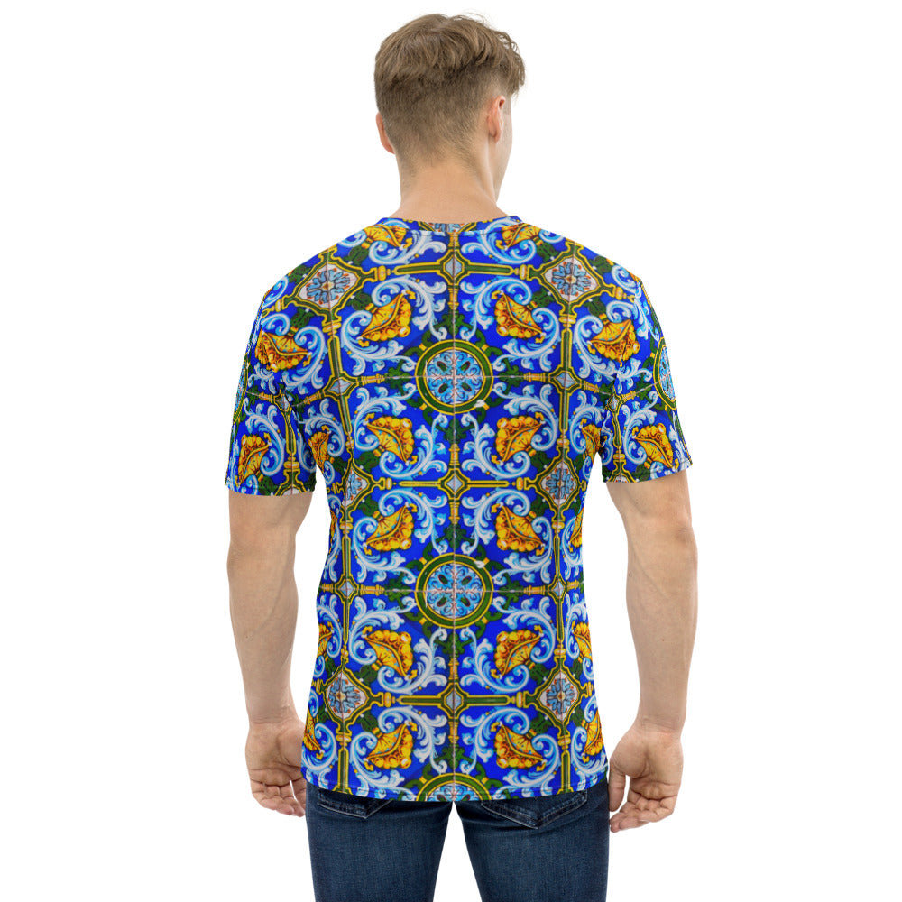 Blue Tiles Men's T-shirt