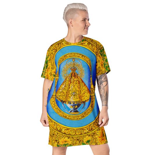 Virgen de la Caridad T-shirt dress