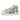 White Tiles Women’s high top canvas shoes